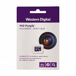 Micro SD Geheugenkaart 64GB Western Digital Purple