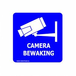 Camera Bewaking Sticker